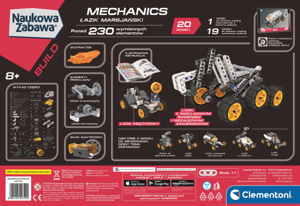 Laboratorium mechaniki - Łazik marsjański