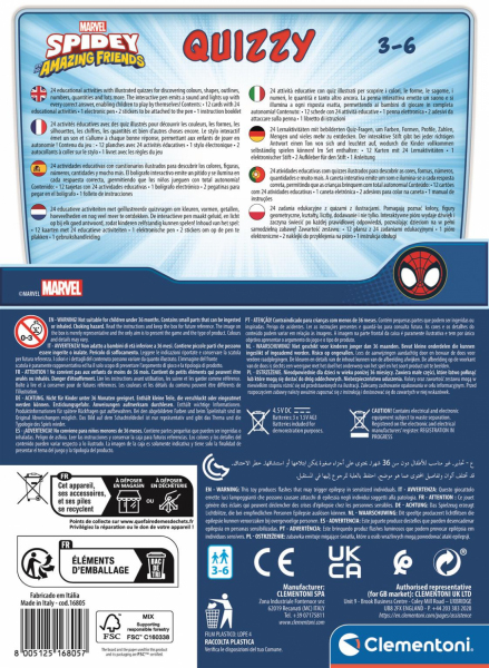 Interaktywny Quzi Spidey