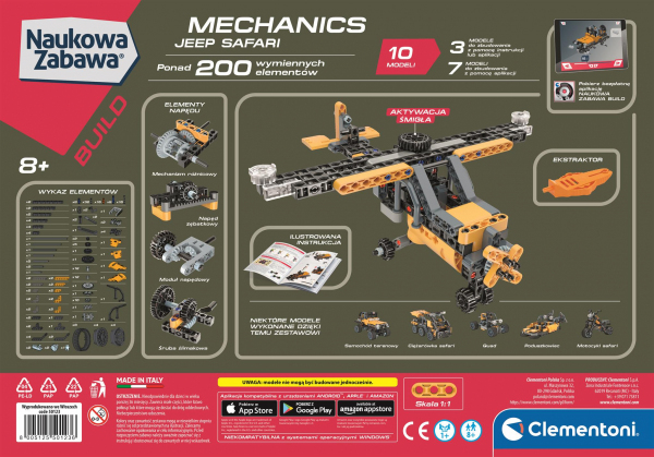 Laboratorium mechaniki - Jeep safari