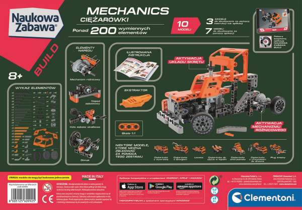 Laboratorium mechaniki - ciężarówki
