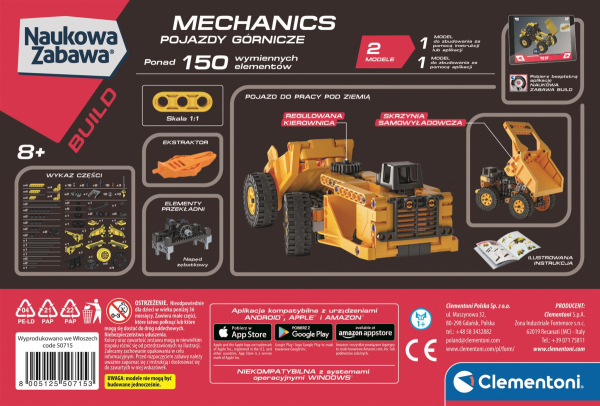 Laboratorium mechaniki - Pojazdy górnicze