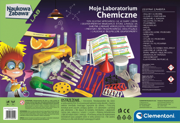Moje laboratorium chemiczne