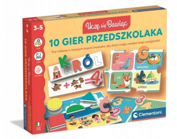10 GIER PRZEDSZKOLAKA