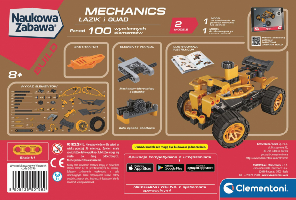 Laboratorium mechaniki - Łazik i quad