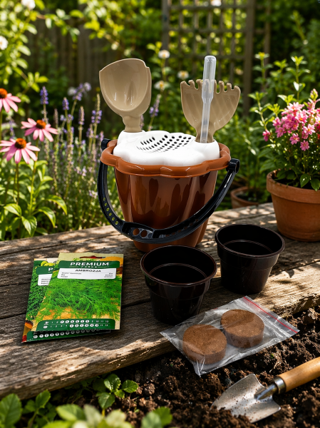 ZESTAW OGRODNICZY - RZEŻUCHA, KOPEREK