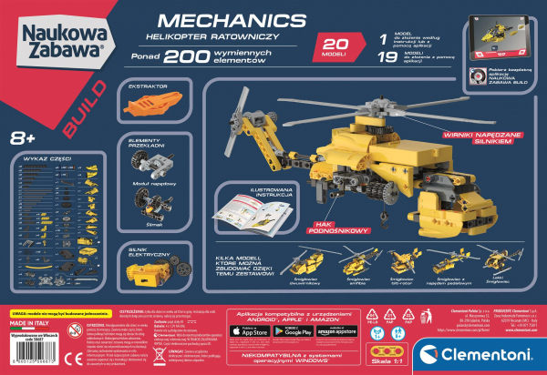Laboratorium mechaniki - Helikopret ratowniczy