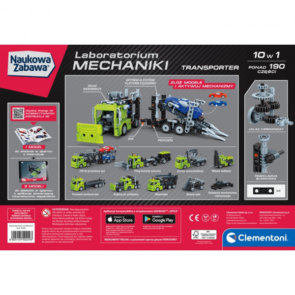 Laboratorium mechaniki - Transporter