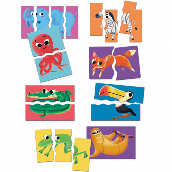 Puzzle zwierzaki
