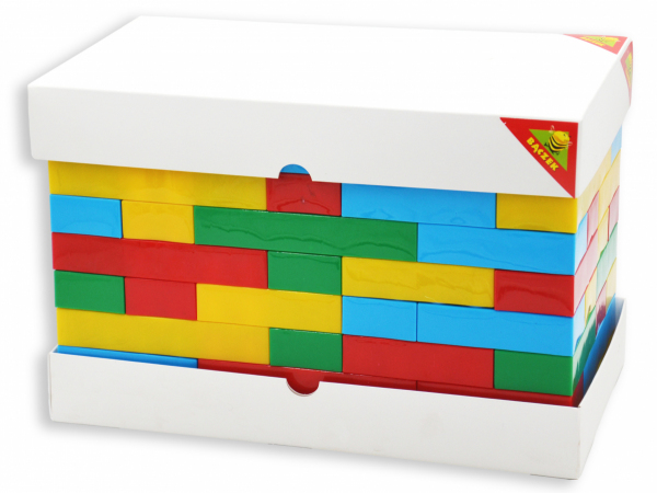 Klocki MAXI Premium domek mały 133 elementów