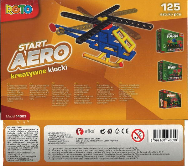 Klocki Roto - Start aero